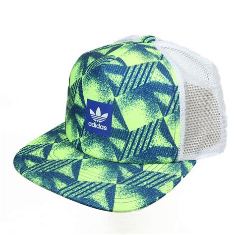 boné trucker verde adidas atacado